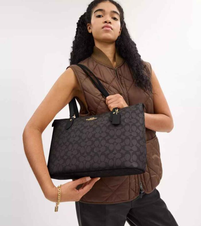 COACH Copy TOTE BAG IN SIGNATURE CANVAS